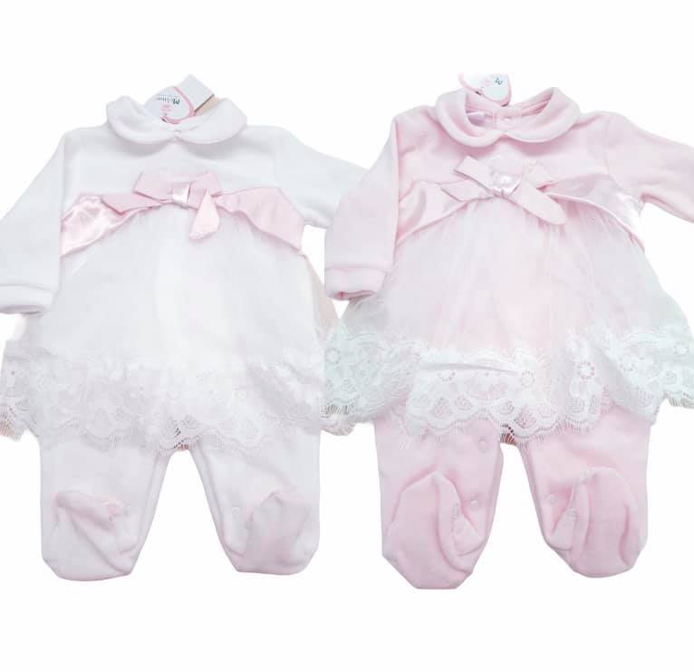 Βελούδο φορμάκι εξόδου 6-9 μηνών bebe1100