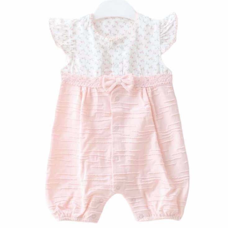 α Βρεφικό φορμάκι ροζ bebe-581