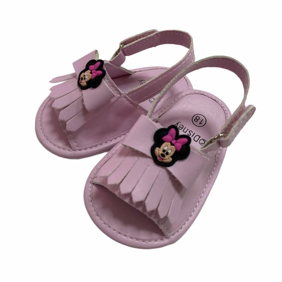 Πεδιλάκια ροζ με την minnie bebe-700