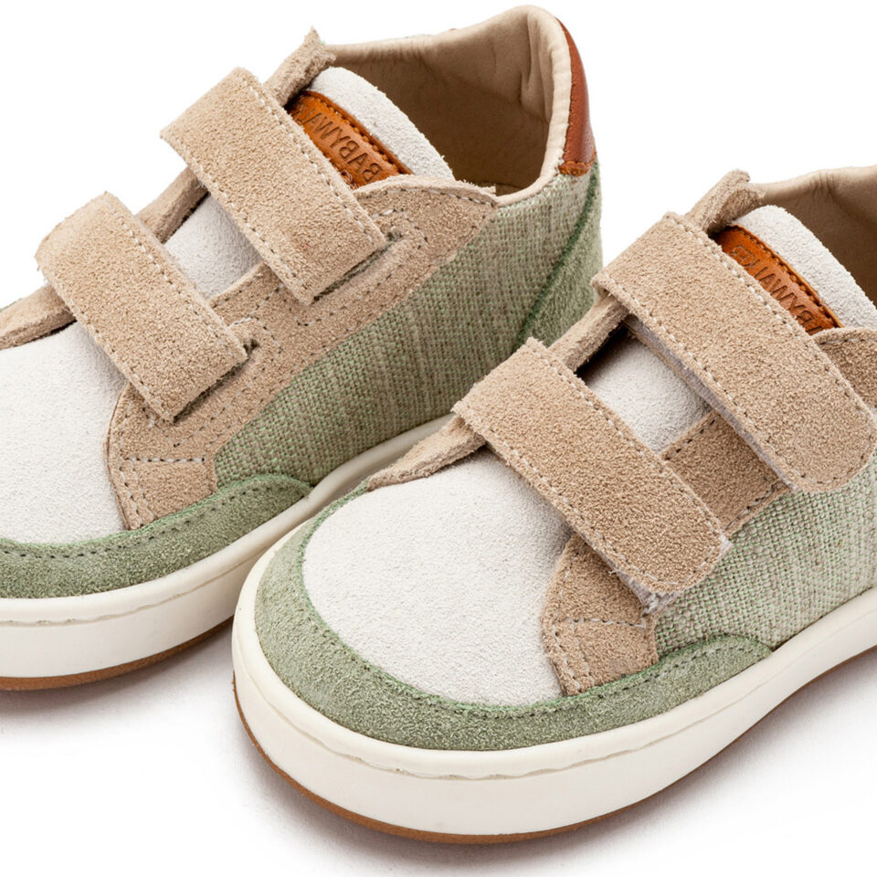 Βαπτιστικά Παπούτσια  EXC5297-MINT-BEIGE-WHITE