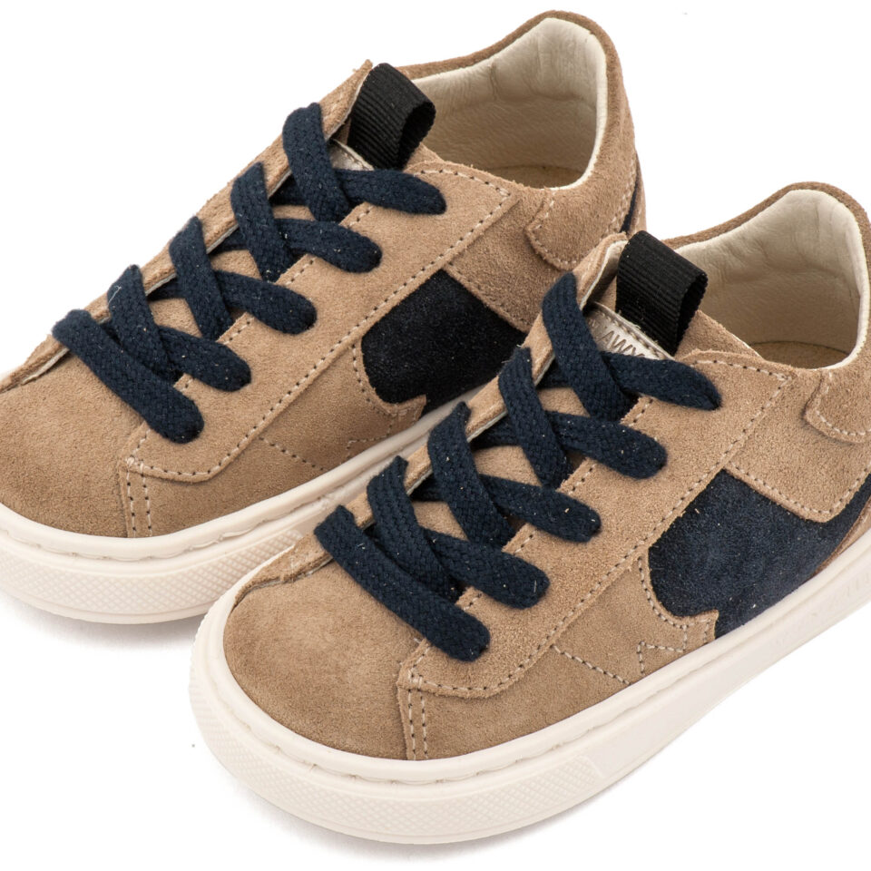 Βαπτιστικά Παπούτσια   EXC8002-BEIGE-BLUE