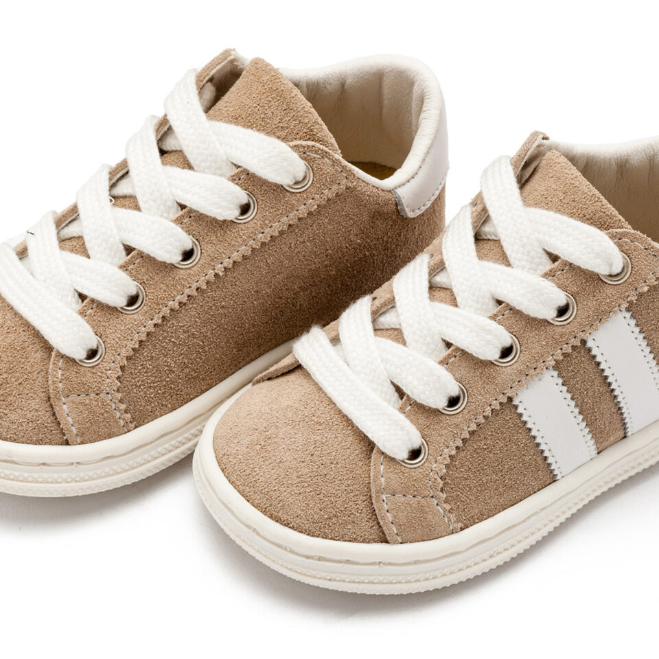 Βαπτιστικά Παπούτσια BS3086-BEIGE-WHITE