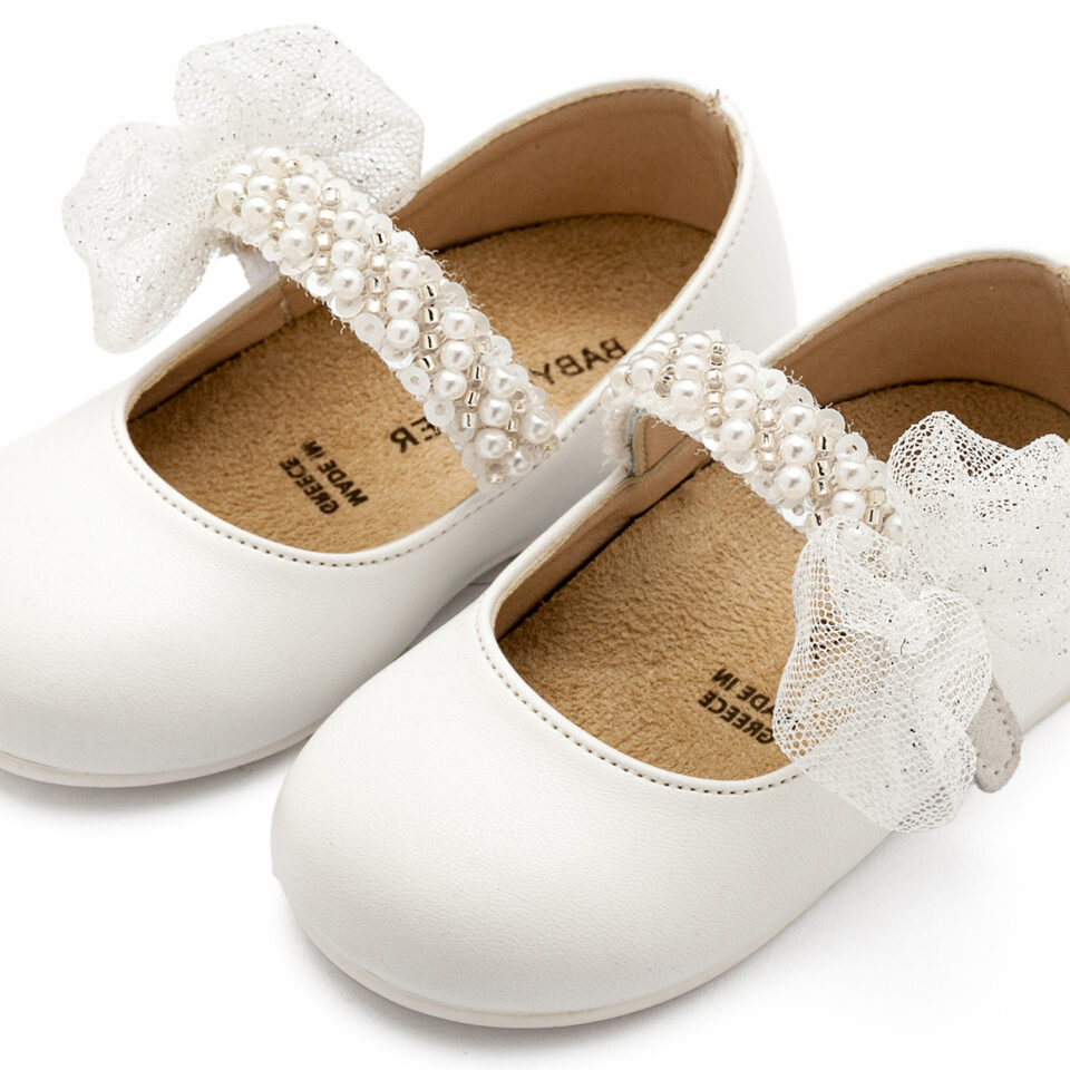 Βαπτιστικά Παπούτσια BS3596-WHITE